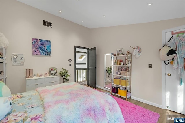 18 Lomas Ln, Montvale, NJ 07645 - bedroom with wood finished floors, recessed lighting, and baseboards