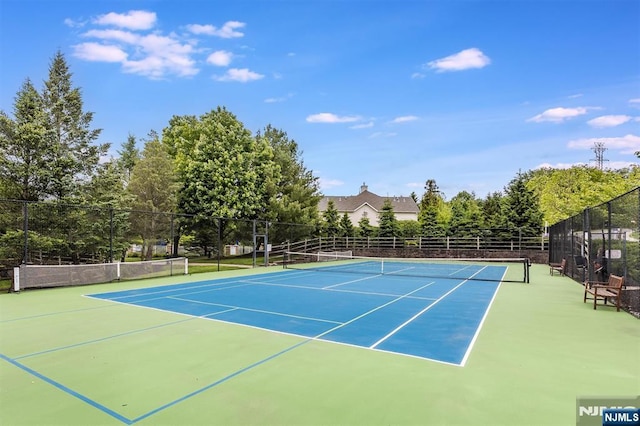 308 Holly Ln Unit 32, Cedar Grove, NJ 07009 - view of tennis court featuring community basketball court