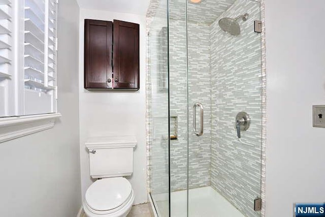 2 Hartland Ave, Emerson, NJ 07630 - full bath with a shower stall and toilet