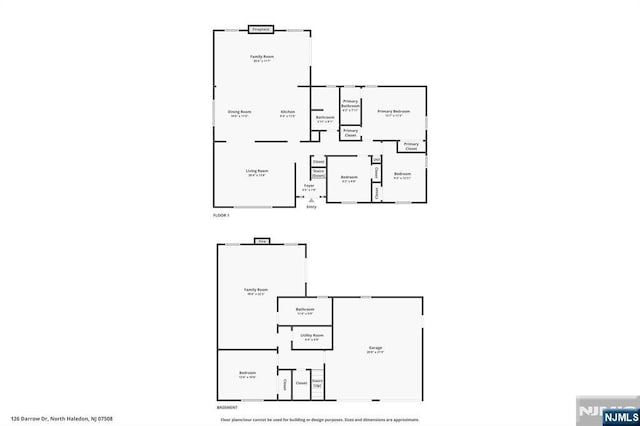 126 Darrow Dr, North Haledon, NJ 07508 - property floor plan