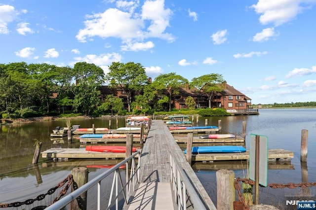 506 Teal Plz, Secaucus, NJ 07094 - dock featuring a water view
