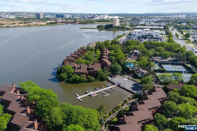 506 Teal Plz, Secaucus, NJ 07094 - bird's eye view of a nearby body of water