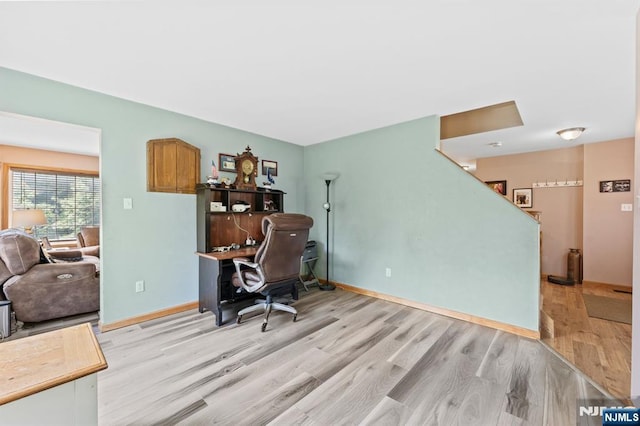 41 Sycamore Ave, Hillsdale, NJ 07642 - office space with light wood-style flooring and baseboards