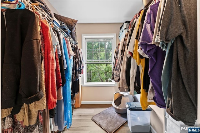 41 Sycamore Ave, Hillsdale, NJ 07642 - spacious closet with wood finished floors