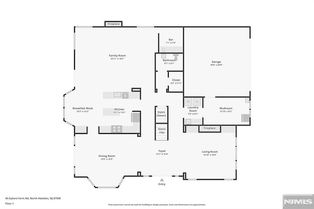 45 Dykers Farm Rd, North Haledon, NJ 07508 - home floor plan