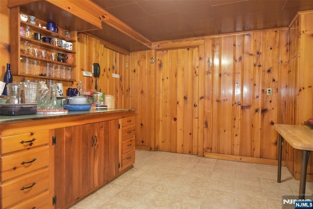 76 Spring Valley Rd, Montvale, NJ 07645 - bar featuring wood walls and light floors