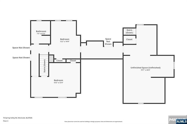 76 Spring Valley Rd, Montvale, NJ 07645 - floor plan / room layout