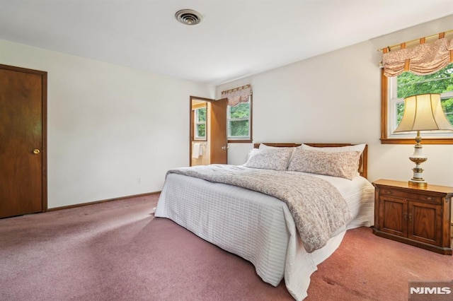 526 Cleveland Ave, River Vale, NJ 07675 - bedroom with light colored carpet and baseboards