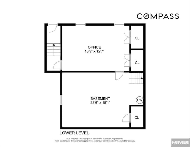 526 Cleveland Ave, River Vale, NJ 07675 - floor plan / room layout