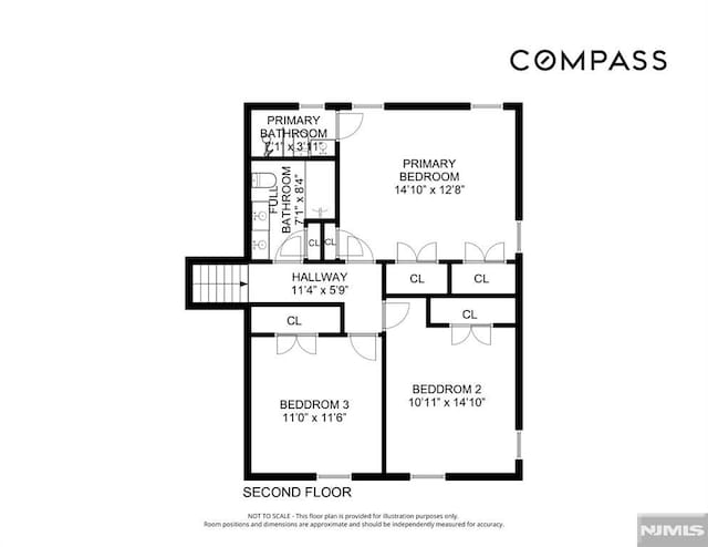 526 Cleveland Ave, River Vale, NJ 07675 - home floor plan