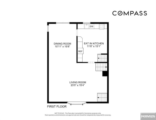 526 Cleveland Ave, River Vale, NJ 07675 - home floor plan