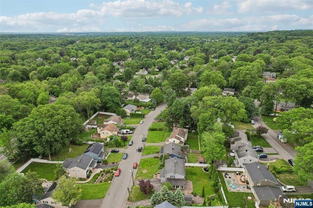 26 Howard Pl, Waldwick, NJ 07463 - aerial view of property's location with a forest and nearby suburban area