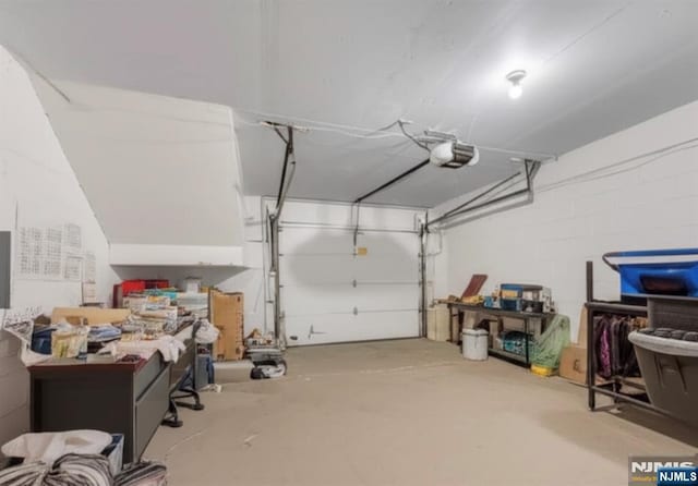 2410 3rd St, Fort Lee, NJ 07024 - garage with a garage door opener