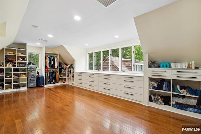 45 Longridge Rd, Montvale, NJ 07645 - bonus room featuring plenty of natural light, hardwood / wood-style flooring, and lofted ceiling