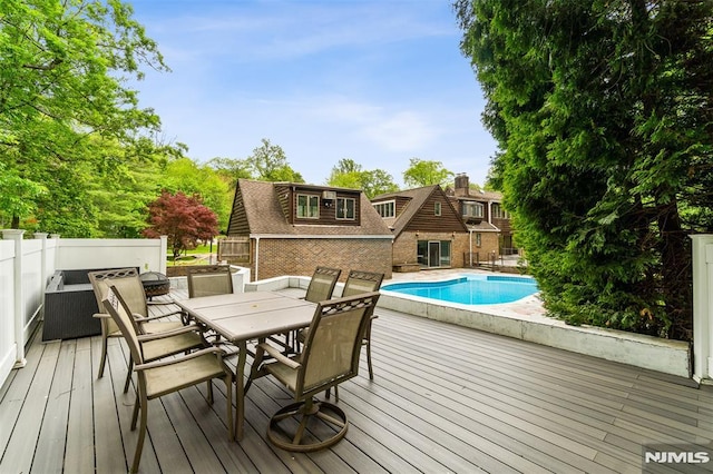 45 Longridge Rd, Montvale, NJ 07645 - deck with outdoor dining space
