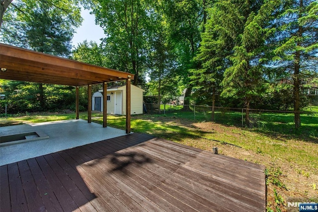 112 Fern St, Twp Of Washington, NJ 07676 - deck with view of scattered trees