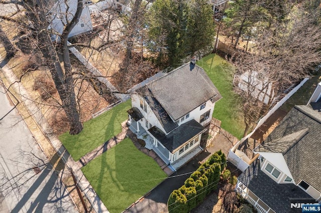 11 Harrington St, Hillsdale, NJ 07642 - view from above of property