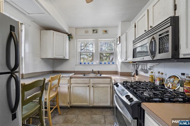 11 Harrington St, Hillsdale, NJ 07642 - kitchen with stainless steel appliances and a sink