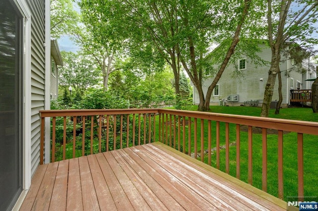 3 Bradshaw Ct Unit 509, Hillsdale, NJ 07642 - deck featuring a yard
