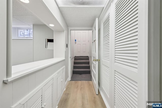 444 Black Oak Ridge Rd, Wayne, NJ 07470 - hallway featuring light wood-type flooring