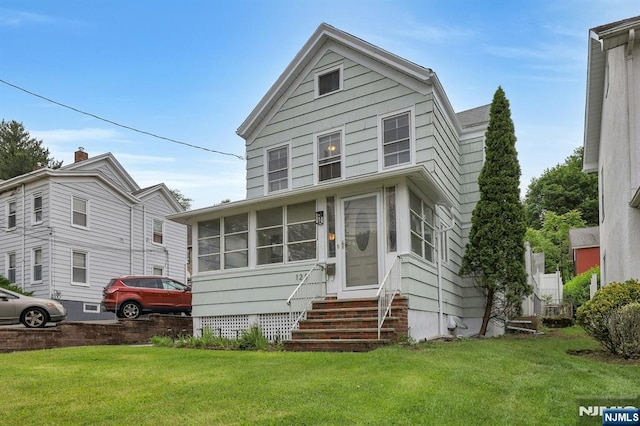 128 Prospect, Midland Park, NJ 07432 - traditional style home with entry steps and a front yard