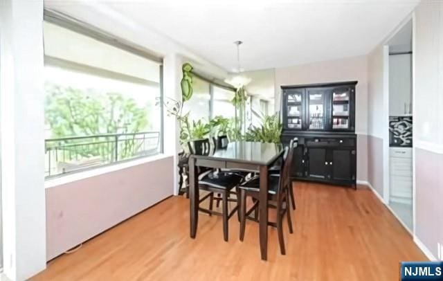 4 Horizon Rd Unit 404, Fort Lee, NJ 07024 - dining space with wood finished floors