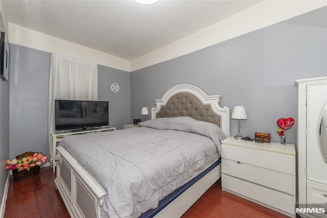 4310 Newkirk Ave, North Bergen, NJ 07047 - bedroom with dark wood-style floors