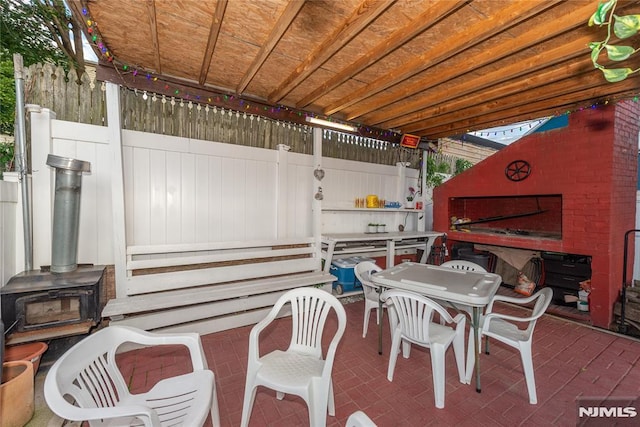 4310 Newkirk Ave, North Bergen, NJ 07047 - view of patio / terrace with outdoor dining space