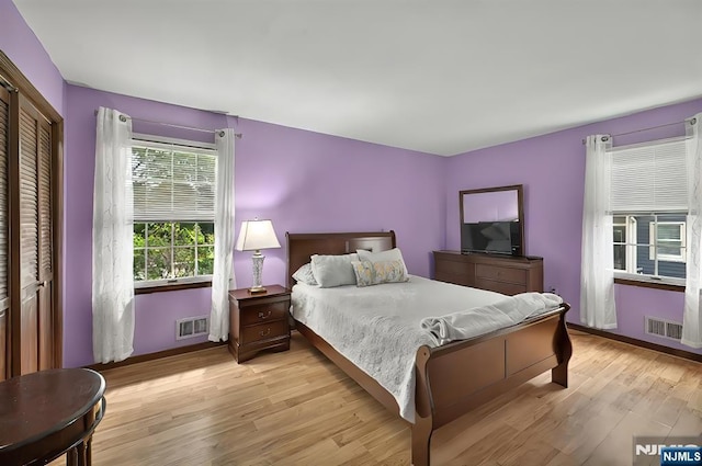 114 Summit Cross, Rutherford, NJ 07070 - bedroom with light wood-style flooring and baseboards