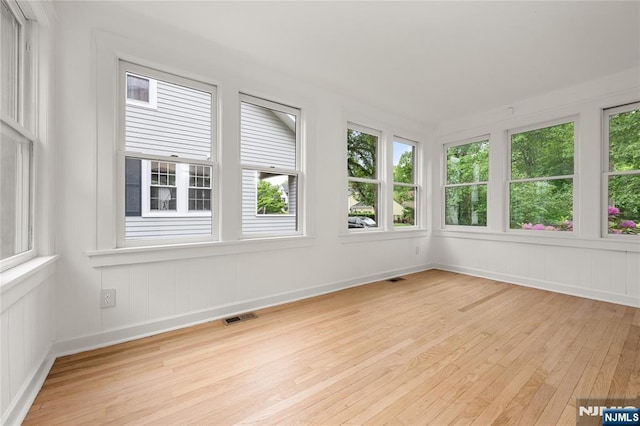 41 Oakland Ave, Westwood, NJ 07675 - unfurnished sunroom with healthy amount of natural light and wood-type flooring