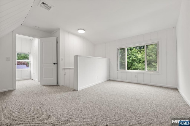 41 Oakland Ave, Westwood, NJ 07675 - unfurnished bedroom featuring vaulted ceiling, carpet, and baseboards