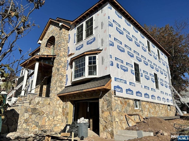178 Leonard Pl, North Arlington, NJ 07031 - view of building exterior featuring a garage