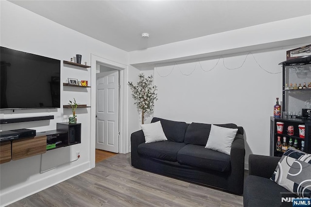 548 Jefferson Ave, Elizabeth, NJ 07201 - living area featuring wood finished floors