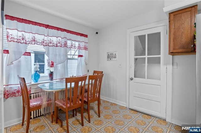 548 Jefferson Ave, Elizabeth, NJ 07201 - dining room with baseboards and light floors