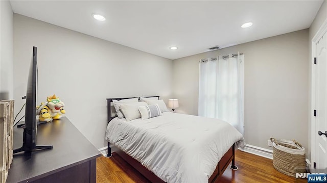 87 Skytop Dr, Mahwah, NJ 07430 - bedroom featuring wood finished floors and recessed lighting