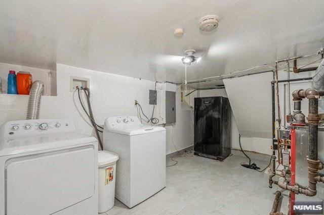 129 Phelps Ave, Englewood, NJ 07631 - laundry room featuring washing machine and dryer