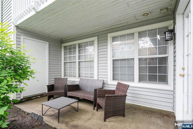 32 Mallard Ct, Englewood, NJ 07631 - view of patio with outdoor lounge area