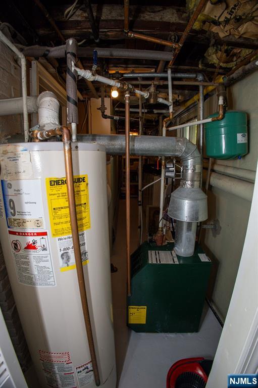 332 Summer St, Clifton, NJ 07011 - utility room featuring water heater