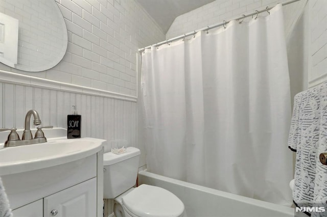 57 Eckerson Ave, Closter, NJ 07624 - full bath with shower / bath combo, toilet, and vanity