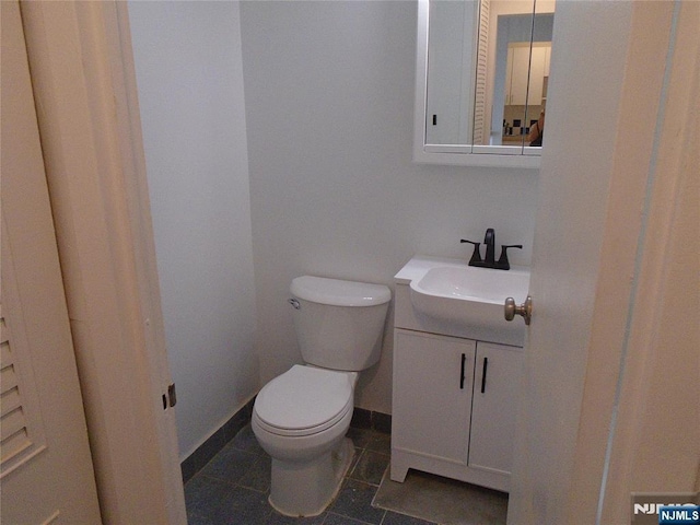 1 Wall St Unit 8-C, Fort Lee, NJ 07024 - bathroom featuring vanity and tile patterned floors