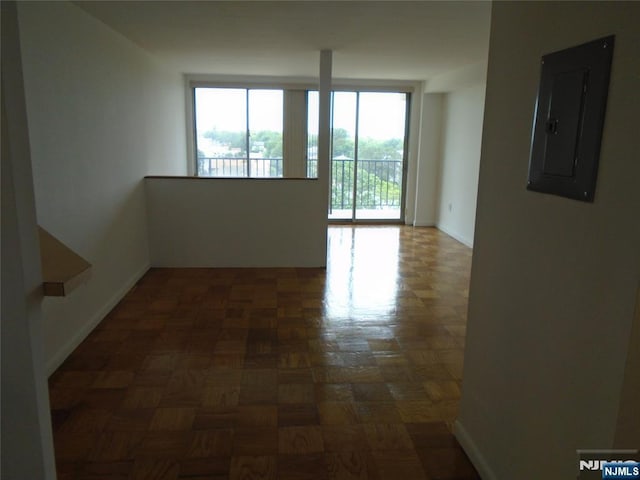 1 Wall St Unit 8-C, Fort Lee, NJ 07024 - empty room with electric panel and baseboards
