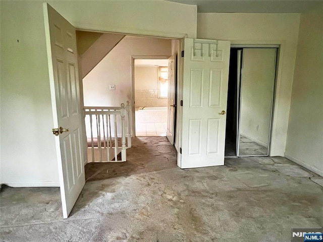 22 Clark St, Glen Ridge, NJ 07028 - unfurnished bedroom with carpet, a closet, and baseboards