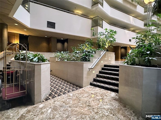 1512 Palisade Ave Unit 17A, Fort Lee, NJ 07024 - common area with recessed lighting