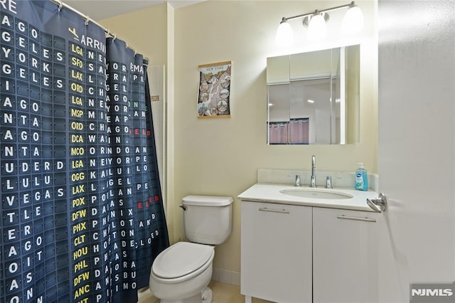 24 Ave At Port Imperial Unit 416, West New York, NJ 07093 - full bathroom with toilet, vanity, and curtained shower