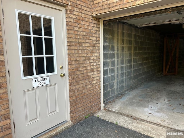 346 Maple Unit 3, Oradell, NJ 07649 - property entrance featuring brick siding