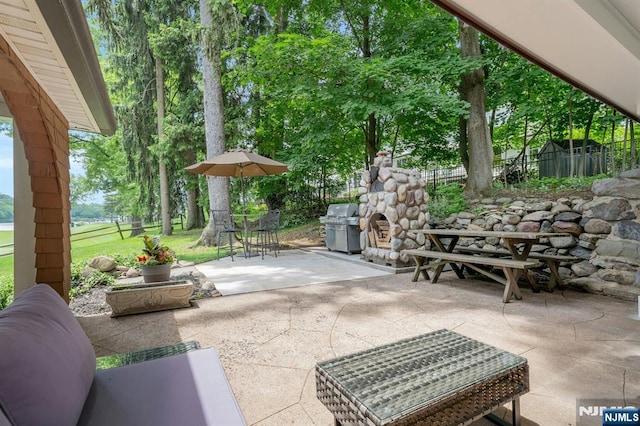 193 S Franklin Tpke, Ramsey, NJ 07446 - view of patio with outdoor dining space and area for grilling
