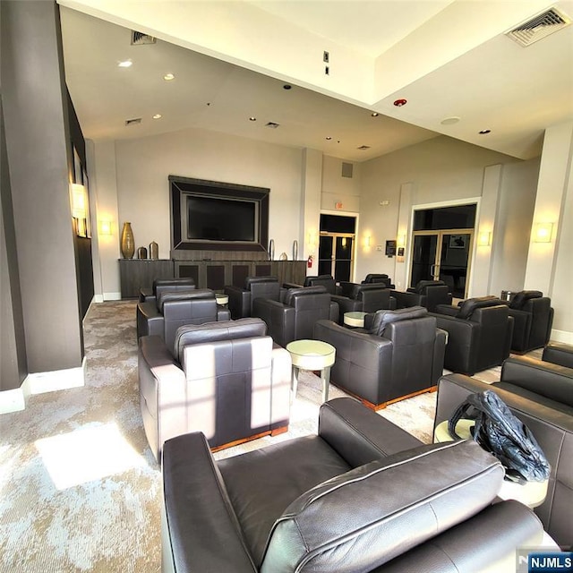 26 Ave At Port Imperial Unit 210, West New York, NJ 07093 - building lobby featuring recessed lighting and lofted ceiling