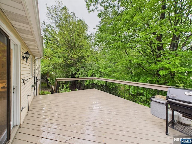 995 Andover Ter, Ridgewood, NJ 07450 - deck featuring a grill