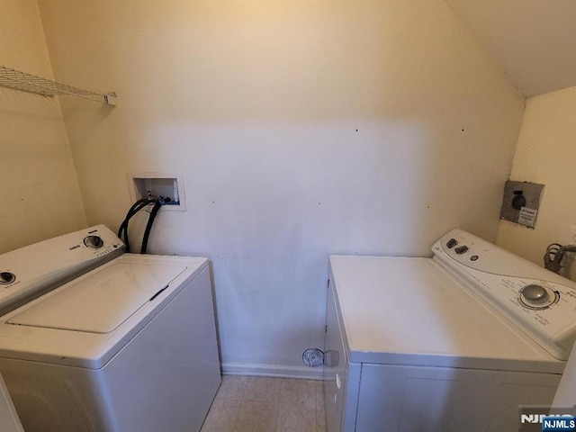 45 Birch St Unit 207, Ridgefield Park, NJ 07660 - washroom with independent washer and dryer and baseboards