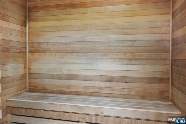 320 Adolphus Ave Unit 317, Cliffside Park, NJ 07010 - sauna / steam room featuring wood walls